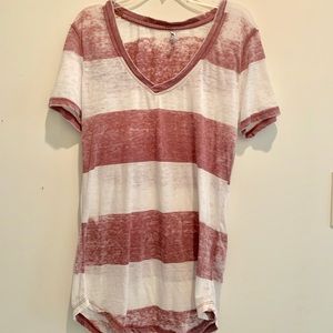 striped z supply tee